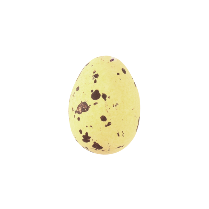 Speckled eggs yellow